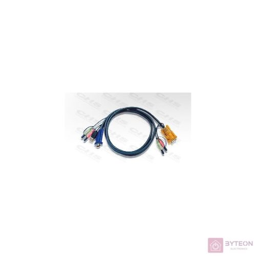 Aten USB A VGA KVM kábel 1.8m