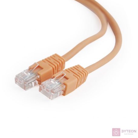 Gembird RJ45 CAT5e UTP M/M adatkábel 1m narancssárga