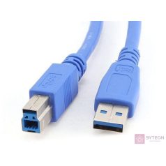 Gembird USB 3.0 A -> USB 3.0 B M/M adatkábel 0.5m kék