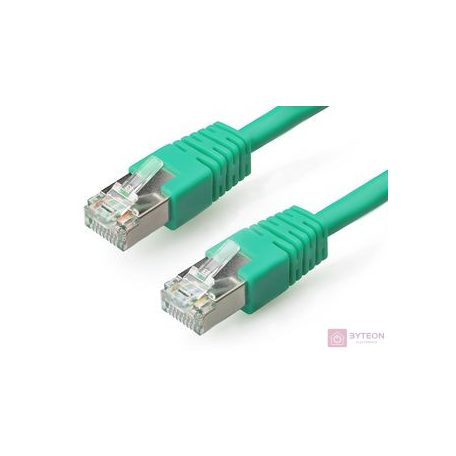 Gembird RJ45 CAT6 FTP M/M adatkábel 0.5m zöld