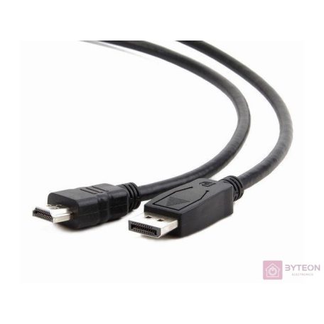 Gembird Displayport -> HDMI M/M video jelkábel 3m fekete