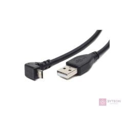   Gembird USB A -> USB micro B M/M adatkábel 1.8m egyenes/90° le fekete