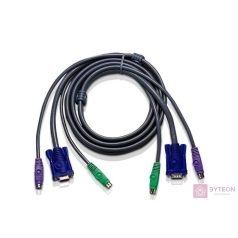 Aten PS/2 VGA KVM kábel 2m