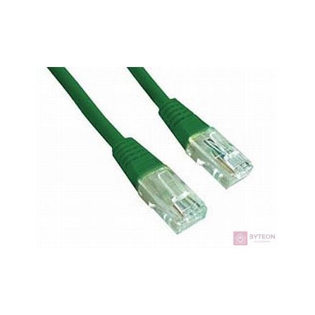 Gembird RJ45 CAT5e UTP M/M adatkábel 1m zöld