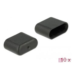 Delock USB C védősapka fekete 10db