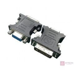 Gembird DVI-A -> VGA M/F adapter fekete