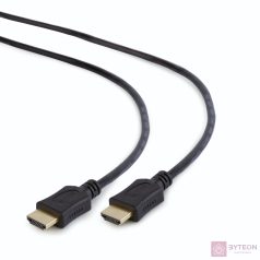 Gembird HDMI 1.4 M/M video jelkábel 1m fekete CCS