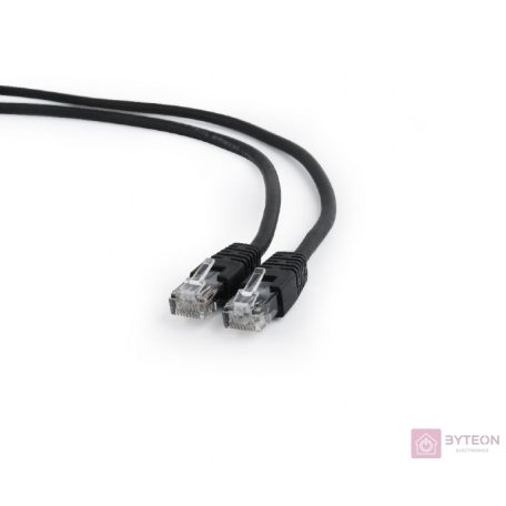 Gembird RJ45 CAT6 UTP M/M adatkábel 0.5m fekete