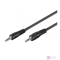 Gembird Jack stereo 3,5mm M/M audio kábel 1.2m fekete