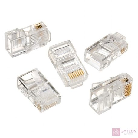 Gembird RJ45 CAT5e UTP csatlakozó dugó 8P8C, 50db