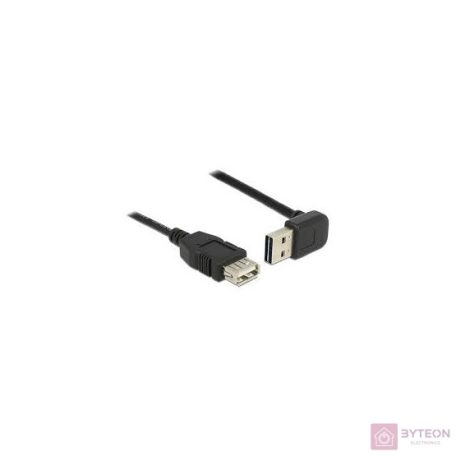 Delock USB A M/M adatkábel 2m fekete
