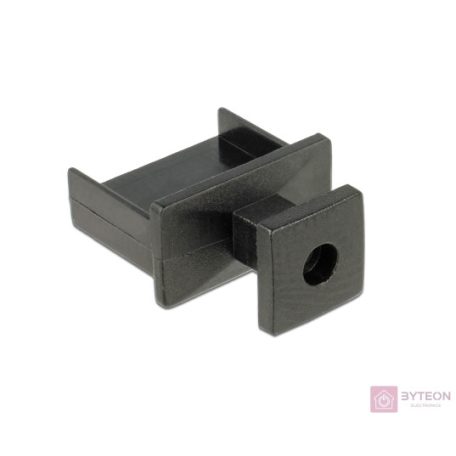 Delock USB 2.0 A védődugó fekete 10db