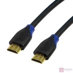 LogiLink HDMI 2.0 M/M video jelkábel 3m fekete