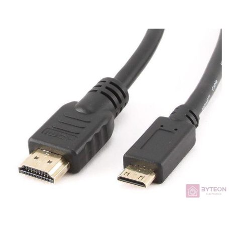 Gembird HDMI 2.0 -> HDMI mini C M/M video jelkábel 3m fekete