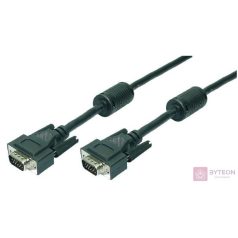 LogiLink VGA M/M video jelkábel 3m fekete