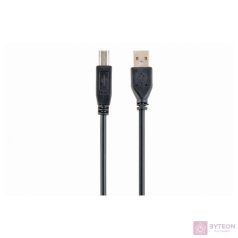 Gembird USB A -> USB B M/M adatkábel 1.8m fekete