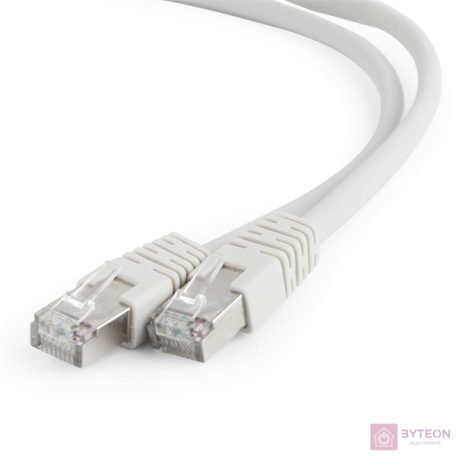 Gembird RJ45 CAT6A FTP M/M adatkábel 5m szürke LSZH