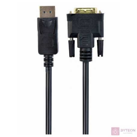 Gembird Displayport -> DVI-D M/M video jelkábel 1.8m fekete