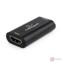 Gembird HDMI 1.4 F/F repeater 40m fekete
