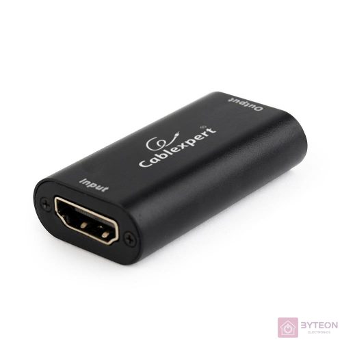 Gembird HDMI 1.4 F/F repeater 40m fekete