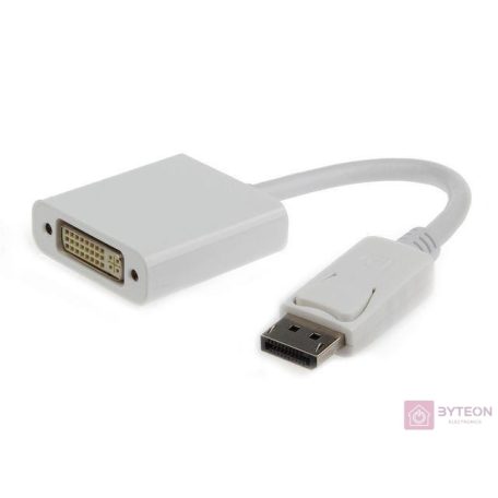 Gembird Displayport -> DVI-I M/F adapter 0.1m fehér