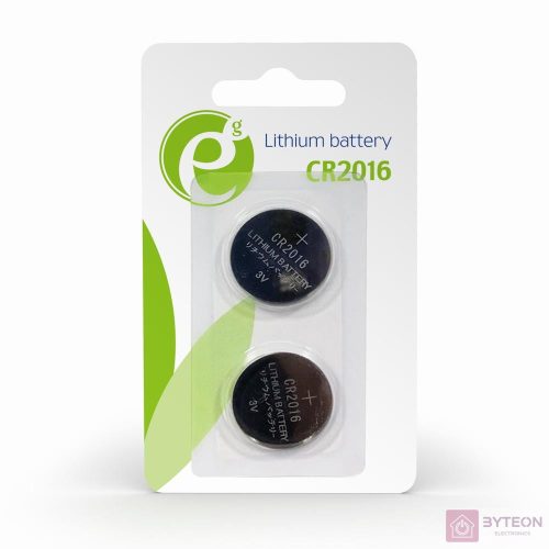Energenie Button cell CR2016, 2-pack, blister