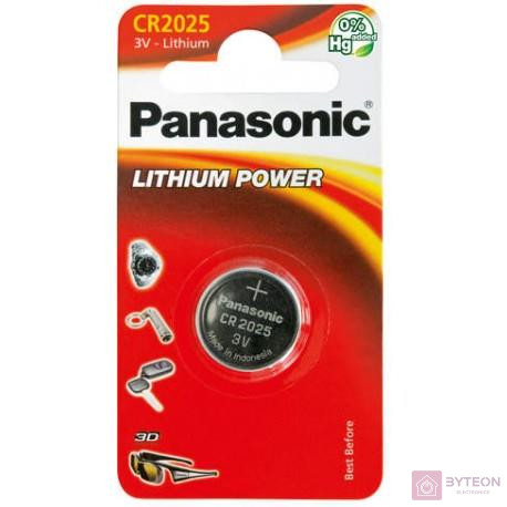 Panasonic Lithium Power Li-ion gomb (CR2025) 165mAh elem 1db Blister