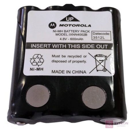 Motorola 00242 XTR446/T50/T61/T80/T80EX/ T81 walkie talkie NIMH akkumulátor