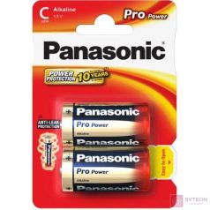 Panasonic Pro Power LR14/C alkáli C (R14) elem 2db Blister