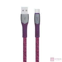 RivaCase Egmont PS6102 RD12 Type-C / USB 2.0 cable 1,2m Red