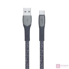 RivaCase Egmont PS6102 GR12 Type-C / USB 2.0 cable 1,2m Grey