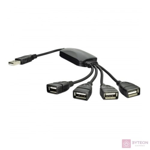 Akyga AK-AD-13 USB2.0 4Port Hub Black
