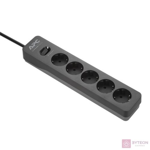 APC PME5B-GR Essential Surge Arrest 5 Outlet Black