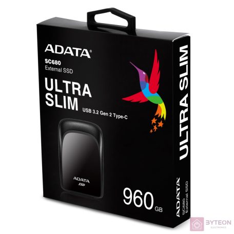 A-Data 960GB SC680 USB3.2 Black