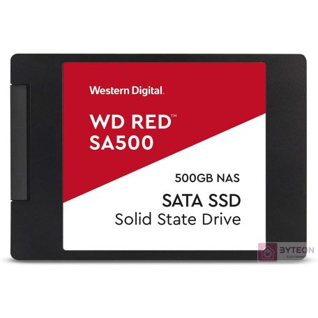 Western Digital 500GB 2,5" SATA3 SA500 NAS Red