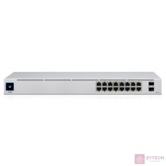   Ubiquiti UniFi USW-16-POE Gen2 16 Port + 2xSFP Gigabit PoE+ Switch