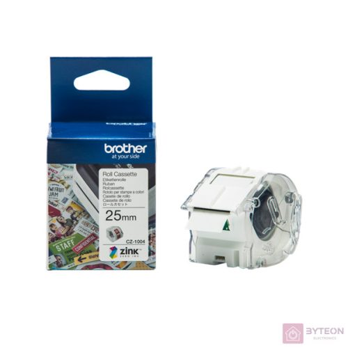 Brother CZ-1004 színes folytonos szalagtekercs (25mm) White 5m