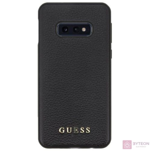 Guess Samsung Galaxy S10 Lite színváltó műbőr rozé/fekete tok