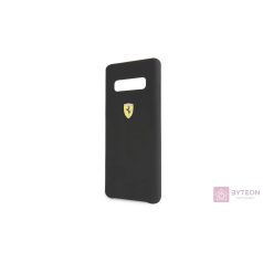Ferrari Samsung S10 Plus SF szilikon fekete tok
