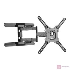   Stell SHO 7610 Slim 23"-70" VESA 400x400 két karos, dönthető, forgatható TV fali konzol