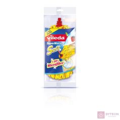 Vileda Soft 30% mikroszállal sárga gyorsfelmosó fej