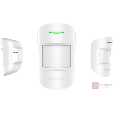 Ajax CombiProtect vezetéknélküli fehér mozgás és üvegtörés érzékelő