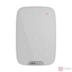   Ajax Keypad vezetéknélküli érintés vezérelt fehér kezelő