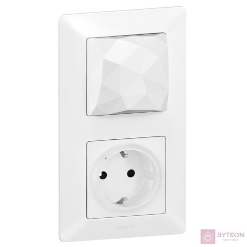 Legrand Valena Life Netatmo Kezdő csomag - Központi egység intelligens csatlakozóaljzattal + főkapcsoló - fehér