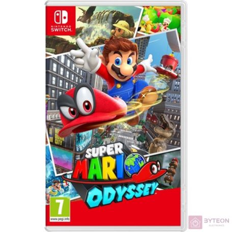 Super Mario Odyssey Nintendo Switch játékszoftver