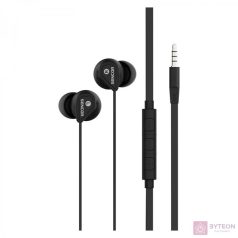 Sencor SEP 172 fekete mikrofonos fülhallgató