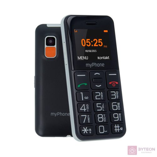 myPhone Halo EASY 1,7" fekete mobiltelefon