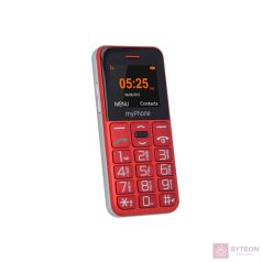 myPhone Halo EASY 1,7" piros mobiltelefon