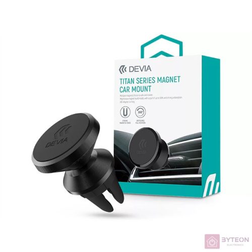 Devia ST330445 Devia Titan Air Vent Magnet szellőzőrácsba állítható mágneses fekete autóstartó