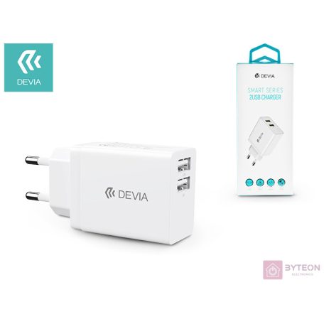 Devia ST329593 Devia Smart 2USB  kimenettel hálózati töltő